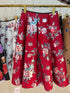 Women Floral Print Flared Skirts